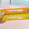 Estrella Deseosa Personas Regla Vibratoria Diversión Alivio del Estrés Regla Escala Estudiante 15cm Acrílico Doble Cara Regla de Dibujo