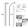 Set de Popotes de Acero Inoxidable Stanley Simpleowala Tapa para Popote Set de Tres Piezas Universal para Vasos de Coche Stanley