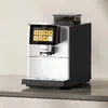 Kalemei E30 Máquina de Café Comercial Totalmente Automática Máquina de Café con Leche Molida para Oficina Depuración Bebida Grado Alimenticio