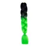 Trenzas Grandes de Fibra Sintética de Comercio Exterior, Trenzas de Colores, Peluca, Cabello para Trenzas Jumbo, Rastas Africanas, Cabello para Crochet