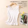 Camisola de punto con cuello en V de seda morera con encaje sexy y hermosa espalda sin mangas para mujer