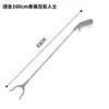 Recogedor de basura, Pinza para basura de trabajador de saneamiento, Pinzas largas para recoger basura, Pinza de mango largo, Pinza plegable de mango largo