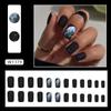 Manicura Uñas Postizas Dulce Cool Estilo Oscuro Douyin Celebridad de Internet Calcomanías para Uñas Uñas Postizas de Alta Gama Venta al por Mayor
