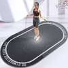 Esterilla Amortiguadora para Saltar la Cuerda, Esterilla de Yoga, Esterilla Antideslizante Silenciosa para Suelo, Esterilla Profesional para Fitness Aeróbico, Alfombra Deportiva Gruesa Insonorizada, Transfronterizo