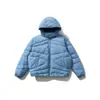 ORIGTEEN Estilo Básico Multicor Tendência Casaco de Penas Branco de Pato Masculino Versátil com Capuz YR157