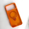 Adequado para Capa de Celular Magnética com Suporte e Acabamento Fosco tipo Pele para Apple 16Pro iPhone15Promax Capa Protetora Anti-Queda