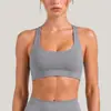 Top de yoga sem costas colado europeu e americano transfronteiriço para mulheres, colete esportivo para corrida e fitness, roupa de yoga, top de alça cruzada para usar por cima