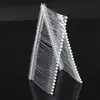 Aguja de Plástico en Forma de V Doble Punta Hilo para Etiqueta Accesorios Textiles Forma de V Forma de I Hilo Grueso para Colgar Etiquetas 2500 Pares/Caja Hebilla en Forma de I