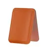 Popular no comércio exterior, Suporte de cartão em forma de A magnético MagSafe para iPhone 17, porta-cartão de identificação dobrável de couro