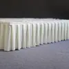 Avental e Decorações de Pano para Empresa de Casamentos para Palco T, Avental Magnético e Decorações de Borda para Salão de Banquetes de Hotel
