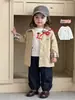 Chaqueta Cortavientos Infantil Conjunto para Niñas Joggers Elegantes para Bebé Niña Conjunto de Tres Piezas Versátil y Lindo Capa Base de Otoño
