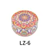 Pote de Vela Aromaterápica Transfronteiriço da Amazon 2.2oz, Recipiente de Vela Caseiro, Pote de Vela de Folha de Flandres, Logotipo Personalizável