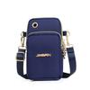 Bolsa de Pano de Nylon Bolsa Feminina Nova Porta-Moedas Celular Bolsa de Ombro Moda Estilo Coreano Bolsa de Braço Esportiva Bolsa Transversal de Ombro Casual