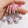 Anime Familia Campana de Metal Colgante Colgante Cuerda Pequeña Cuerda para Llaves Perro Yugui Pudín Agaro Campana