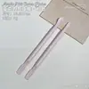 Empurrador de Aço para Nail Art, Removedor de Esmalte Descartável com Duas Pontas, Empurrador de Cutícula de Unha, Removedor de Esmalte Esfoliante, Ferramenta de Manicure para Nail Art