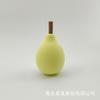 Serie Frutas Huevo de Belleza Fresa Pera Durazno Borla para Polvo Esponja de Aguacate Borla para Polvo de Belleza Poliuretano Sin Látex