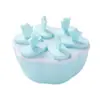 Molde casero para paletas de hielo y helado, charola de cubitos congeladores de helado DIY, charola casera para cubitos de hielo, molde para paletas