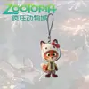 Mercancía de Zootopia Judy Nick Zorro Nick Llavero de Mochila Acrílico Regalo de Pareja Colgante