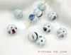 Estilo Japonés Fresco Azul Cerámica Lindo Frijol Acacia Cubo Cordero DIY Hecho a Mano Cuentas Collar Pulsera Materiales