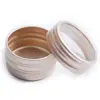 Caja pequeña de aluminio para arte de uñas de alta calidad, subempaque, caja de almacenamiento de joyas para arte de uñas con taladros, caja de almacenamiento para flores secas 10g