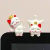 Decoración Creativa para Escritorio de Oficina de Animales Pequeños Estabilizador de Ánimo Figura de Dibujos Animados Adorno para Pantalla de Computadora Alivio del Estrés