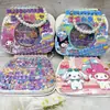 Nuevo Estilo Vestido de Niña para Disfrazarse, Arte de Uñas y Libro de Pegatinas para Disfrazarse para Niñas, Libro de Juegos, Regalo para Niños