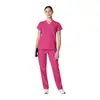 Traje de cirurgia TEMU mais vendido com logo personalizado, elástico e slim fit para especialistas em dermatologia, profissionais de saúde e clínicas de dermatologia, adequado para uso médico transfronteiriço