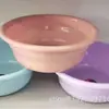 Tienda por Departamentos Dos Yuan Lavabo de Plástico Grueso Duradero Transparente para Verduras Lavadero Cubeta Pequeña