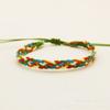 Nueva Pulsera Tejida de Estilo Étnico Boho para Parejas, Moda para Hombre y Mujer, Tejida a Mano, Color Arcoíris