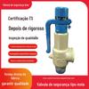 Venda direta da fábrica A27H-16C válvula de segurança de ar comprimido mola com alça válvula de segurança micro-elevação