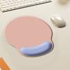 Tapete de Pulso Mouse Pad Combinando Cores Menina Apoio de Pulso Mouse Pad Silicone Espessado Antiderrapante Escritório Computador Homem