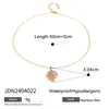 Set de Collares Europeo y Americano Wanxing, Collar de Acero Inoxidable con Circonita, No se Desvanece, Varios Diseños, Promoción Mayorista Transfronteriza