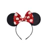 Europeo y Americano Nuevo Mickey Mouse Diadema de Mickey Lentejuelas Minnie Mariposa Sección Accesorios para el Cabello Fiesta Festiva Paraíso Infantil Accesorios para el Cabello