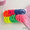 Elástico Colorido de Cabelo Infantil Alta Elasticidade Grande Sem Danificar o Cabelo Corda para Rabo de Cavalo Alto Tira de Cabelo Acessórios de Cabelo Fofos para Meninas
