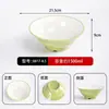 Louças para restaurante de fast-food, conjunto de tigelas pequenas para pratos, pratos de servir para cafeteria, tigelas de arroz cozido para autoatendimento em estilo chinês de melamina comercial