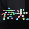 Pedras Luminosas Artificiais para Areia de Fundo de Aquário, Pedras que Brilham para Jardinagem de Vilas, Plantas em Vasos, Paisagismo, Pedrinhas, Pedras Fluorescentes Coloridas Transfronteiriças