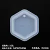 Molde de Pingente Molde de Etiqueta Osso de Cachorro Material para Artesanato DIY Cristal Epóxi com Furo Etiqueta para Pendurar Chaveiro Silicone