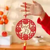 Colgante Carácter Fu 2026 Decoración Festival de Primavera Carácter Fu Arreglo de Atmósfera de Año Nuevo para Sala de Estar Nuevo Estilo Colgante de Año Nuevo