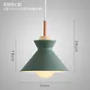 Luminária Pendente Minimalista Nórdica para Sala de Jantar com Três Cabeças, Abajur Criativo e Único na Cor Macaron, Adequada para Cabeceira, Balcão de Bar, Loja de Chá com Leite, em Verde Escuro