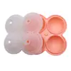 Suministro Exclusivo Transfronterizo de Moldes de Silicona para Cubitos de Hielo, Moldes para Cubitos de Hielo de Whiskey para 4 y 6 Bolas de Hielo, Caja Doméstica para Hacer Cubitos de Hielo