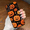 Adecuado para funda de teléfono Samsung S26Ultra A57 cubierta protectora S24 Halloween TPU suave S25PLUS calabaza