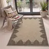 Tapete de Entrada com Padrão Tecido Estilo Nórdico, Tapete Espessado Removedor de Poeira e Raspador de Lama, Impermeável e à Prova de Umidade, Tapete Decorativo para Entrada de Casa