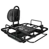 Rack Deslizante Universal para Veículo Elétrico, Suporte Móvel para Entregas de Moto, Rack de Bagagem Traseiro para Motocicleta, Suporte para Baú Traseiro, Trilho Deslizante Telescópico, Rack Traseiro