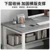 Mesa de computador para funcionários, conjunto de mesa simples e moderno para estação de trabalho de funcionários, mesa de escritório, mesa simples para escrita para uso doméstico, mesa de escritório