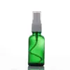 Frasco de Vidro Azul para Spot 20ml Frasco de Vidro Verde para Óleo Essencial 30ml Frasco Spray Frasco para Líquido Essencial Atacado