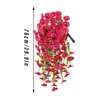 Flores Artificiais Atacado Transfronteiriço Amazon, Flores Trombeta, Decorações para Casa Internas e Externas, Flores de Ipomeia Simuladas para Pendurar na Parede