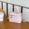 Bolso de Cadena Color Block de Verano 2026, Nuevo Estilo Coreano Personalizado, de Aspecto Elegante para Mujer, Bolso de Hombro con Estilo, Bolso Cruzado de Moda