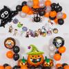 Nuevo globo de Halloween con forma de película de aluminio, globo decorativo de dibujos animados, globo para fiesta temática de Halloween