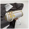 2026 Versión Coreana Nueva Moda Bolso de Hombro para Mujer Bolso Cruzado Bolso de Cadena Estilo Oscuro Fresco de Moda Patrón de Elefante Comercio Transfronterizo