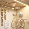 Estante de succión de dopamina para almacenamiento de gomas para el pelo, accesorios para el pelo, pinzas para el pelo, diademas, ganchos para gomas de pelo, artefacto de almacenamiento de joyas para el hogar y el baño